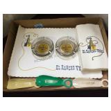 BOX OF EL RANCHO MEMORABILIA