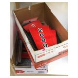 2 BOXES OF GAMBLING BIG WHEEL INSERTS