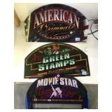 3 PIECES OF SLOT GLASS, BETTY BOOP & MORE