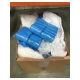 LOT OF PROTECTIVE GARMETS, BOOTIES, GOWNS & CAPS