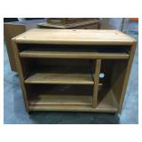 OAK ROLLING WORK STATION