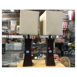 WOOD BASED TABLE LAMPS