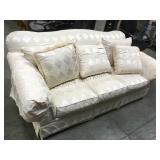 DREXEL 3 CUSHION OFF-WHITE COUCH