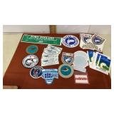 Lot of decals and patches
