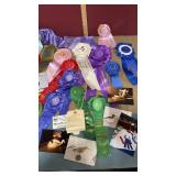 Decoy Artist Brick Paulsonï¿½s Winning Ribbons,