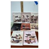 Lot of North American  decoy at auction magazines