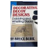 Decorative decoy designs by Bruce Burk