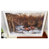 Artist signed Edwards 998/1600  24.5 X 18.5?