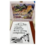 2  posters Decoy carving competition  and