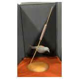 #13 RED WING BLACK BIRD CARVING SILOSKI