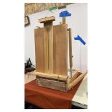 Traveling Art  Easel  wood sketch Box fully