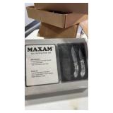 Maxam four piece hunting knife set sealed in