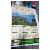1971 Burlington Northern calendar approximately