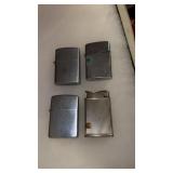 4 lighters