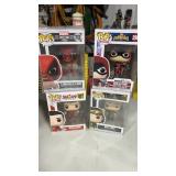 4  new Funko pops