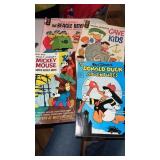 4 vintage comic books