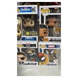 4 new Funko pops