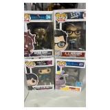 4 new Funko pops
