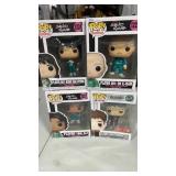 4 new Funko pops