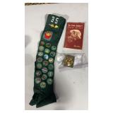 Girl Scout patches Boy Scout leader program