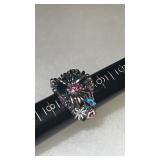 Woman's Halloween spider ring size. 7