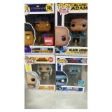 4 new Funko pops