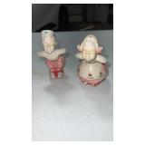 Kissing Dutch boy and girl, 5 inches tall made in