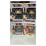 4 new Funko pops