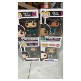 4 new Funko pops