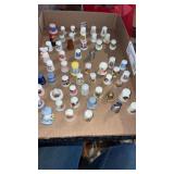 Large lot of thimbles