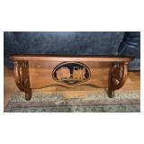 Wooden shelf approximately  22' x 10'