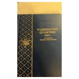 Washington quarters book with  6 no mint mark