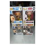 4 new Funko pops
