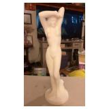 Italian Alabaster Roman statue nude woman