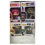 4 new Funko pops