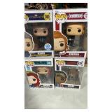 4 new Funko pops