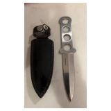 Stainless steel throwing/tactical knife and