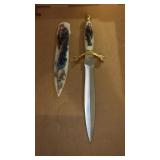 Stainless steel Goddess warrior Ethereal Dagger