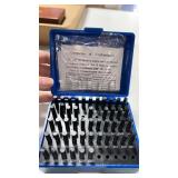 Black oxide coated, bearing steel, pen, gauge set