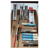 Miscellaneous lot of vintage pens and more
