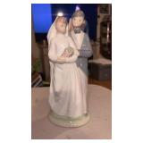 Retired NAO  By Lladro bride /groom figure