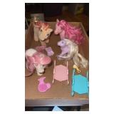 My little pony figures  1983,1984and 1986. And