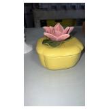 Yellow  Frazier 55 trinket box