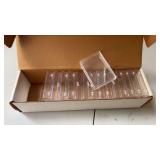 15 plastic sports card holders