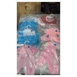 6 new handmade, doll clothes miscellaneous sizes