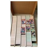 Large lot of football cards some duplicates  1989