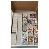 Large lot of football cards some duplicates  1991