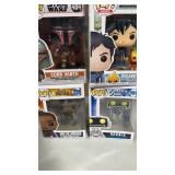 4 new Funko pops