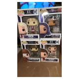 4 new funko pops