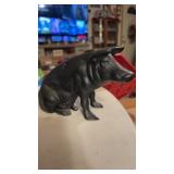 Cast iron Pig bank 5lb door stopper